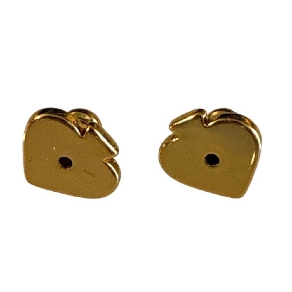 Kate Spade New York Crystal and Faux Pearl Drop Earrings Gold Tone Studs - Picture 5 of 7